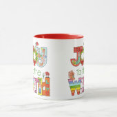 Freude zur Welt Tasse (Zentrum)