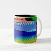 Freude Zweifarbige Tasse (VorderseiteRechts)