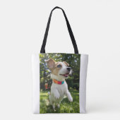 Freudefunken des Hundes Tasche (Rückseite)