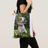 Freudefunken des Hundes Tasche (Von Nahem)