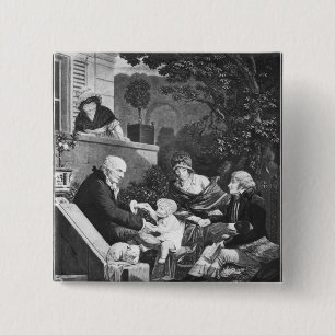 Freuden am Sein ein Vater, c.1797 Button
