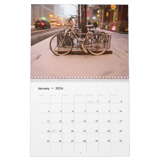Freuden dem Kalender an der Fahrrad-2013 (Jan 2026)