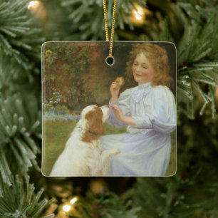 Freuden der Hoffnung von William Henry Gore Keramikornament