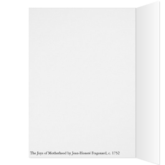 Freuden der Mutterschaft von Fragonard (Innen (Links))