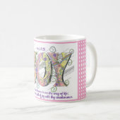 Freuden-Tasse Kaffeetasse (VorderseiteRechts)