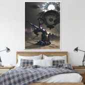 Freudenausbruch Leinwanddruck (Insitu (Schlafzimmer))