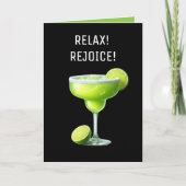 Freudenausschüttung geklappte Grußkarte Karte (Vorderseite)