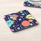 Freudenblase Getränkeuntersetzer (Linke Seite)