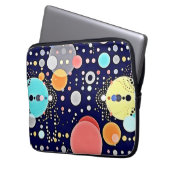 Freudenblase Laptopschutzhülle (Vorderseite Links)