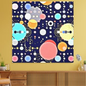 Freudenblase Leinwanddruck (Insitu (Wohnzimmer))