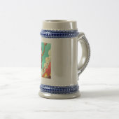 Freudender Junge Bierglas (VorderseiteRechts)
