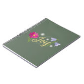 Freudendes Notebook Notizblock (Linke Seite)