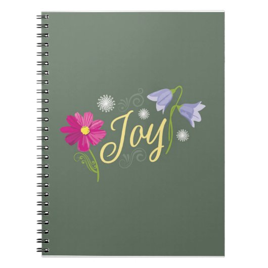 Freudendes Notebook Notizblock (Vorderseite)