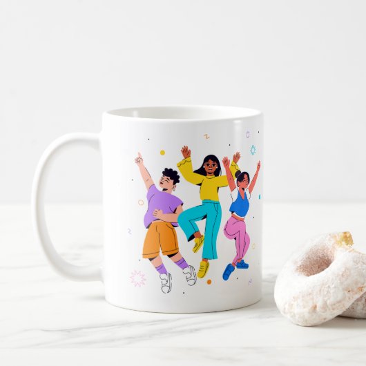 ✨ Freudendes Set zur Tasse von Momenten und Lieben (Mit Donut)