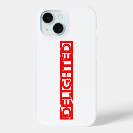 Freudene Briefmarke Case-Mate iPhone Hülle (Rückseite)