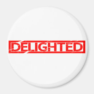 Freudene Briefmarke Magnet