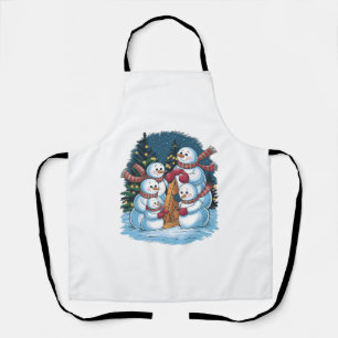 Freudenfamilie Snowman Schürze
