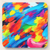 Freudenfarbige Explosionszeichnung Getränkeuntersetzer (Vorderseite)