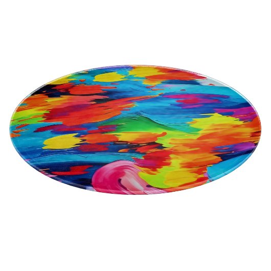 Freudenfarbige Explosionszeichnung Schneidebrett (Ecke)