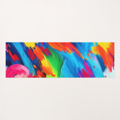 Freudenfarbige Explosionszeichnung Yogamatte (Rückseite (Horizontal))