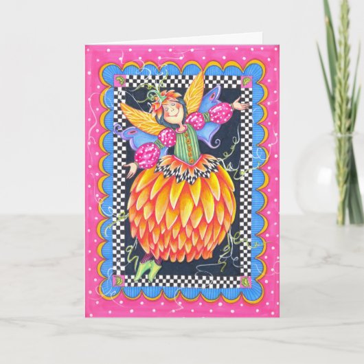 Freudenfee Dankeskarte (Vorderseite)