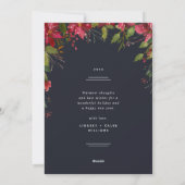 Freudengrün | Editierbares Foto Feiertagskarte (Rückseite)