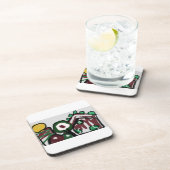 Freudenhaus Liebe Getränkeuntersetzer (Rechte Seite)