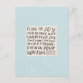 Freudenklammern - Postkarte (Vorderseite)