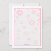 Freudenpackung (k) Sprinkle Baby Shower Einladung (Rückseite)