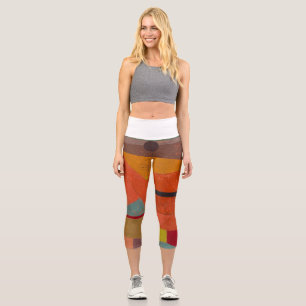 Freudenreiche Bergwelt von Paul Klee Capri Leggings