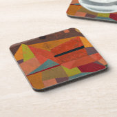 Freudenreiche Bergwelt von Paul Klee Getränkeuntersetzer (Linke Seite)