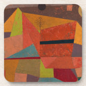 Freudenreiche Bergwelt von Paul Klee Getränkeuntersetzer (Vorderseite)