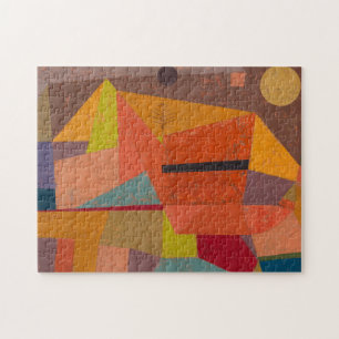 Freudenreiche Bergwelt von Paul Klee Puzzle