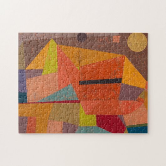 Freudenreiche Bergwelt von Paul Klee Puzzle (Horizontal)