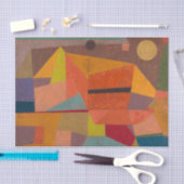 Freudenreiche Bergwelt von Paul Klee Seidenpapier (Handwerk)