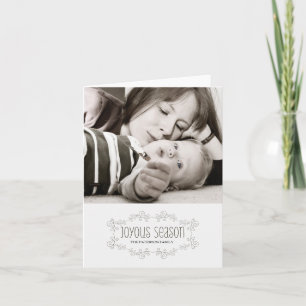 Freudensaison Feiertagskarte