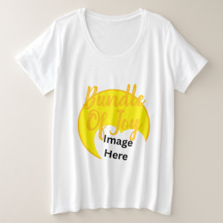 Freudenspäckchen Individuelles Sonogramm Große Größe T-Shirt