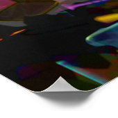 Freudenstruktur Poster (Ecke)