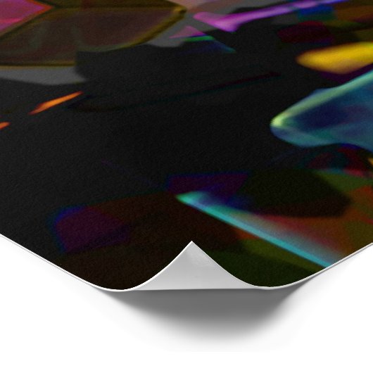 Freudenstruktur Poster (Ecke)