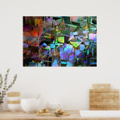 Freudenstruktur Poster (Küche)