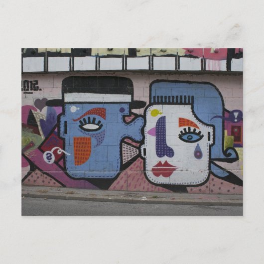 Freudentränen Postkarte (Vorderseite)