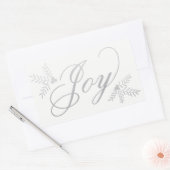 Freudenurlaub Rechteckiger Aufkleber (Umschlag)