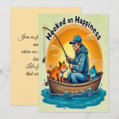 Freudevolles Casting Einladung (Vorne/Hinten)