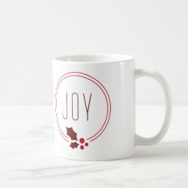 FreudeWreath und Beeren-festliche Feiertags-Tasse Kaffeetasse