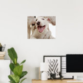 Freudful Bull Terrier Poster (Heimbüro)