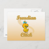 Freudian Chick Postkarte (Vorne/Hinten)
