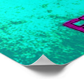 Freudian Slip Grunge Pop Art Meme Poster (Ecke)