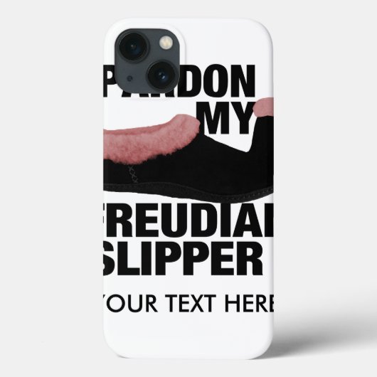 Freudian Slipper, benutzerdefinierte iPad-Gehäuse Case-Mate iPhone Hülle (Rückseite)