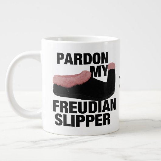 Freudian Slipper benutzerdefinierte Tasse (Links)