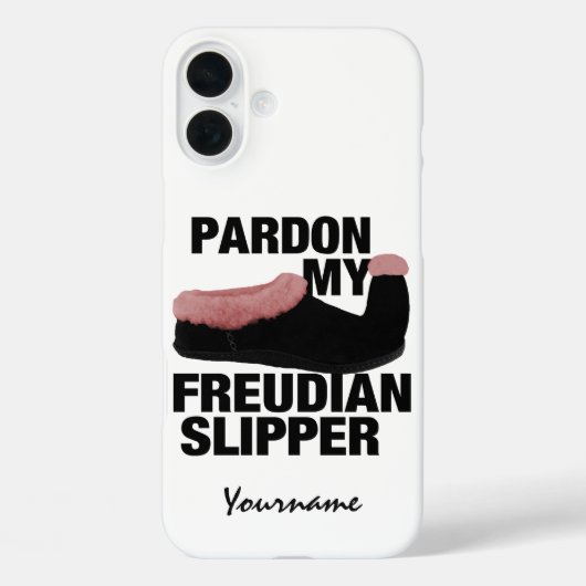Freudian Slipper - individuelle Telefongehäuse für Case-Mate iPhone Hülle (Rückseite)